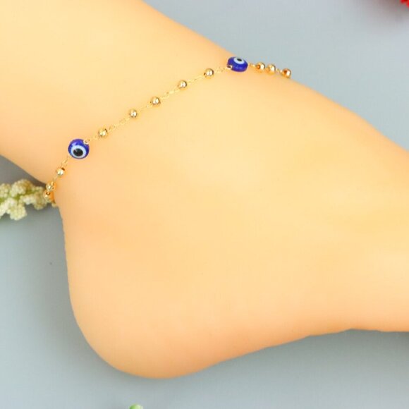 "Handmade Anklet – A Stylish Choice for Women, Thoughtful Gift Idea, EVCH1292 - Picture 7 of 12